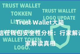 Trust Wallet大陆下载 信任钱包安全性分析：行家解读真相